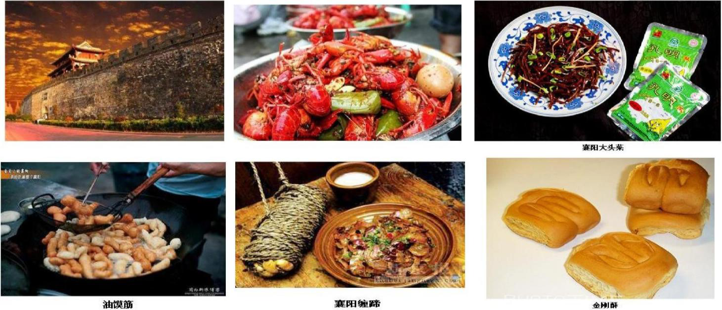 湖北古隆中、唐城、香水河、襄陽古城
